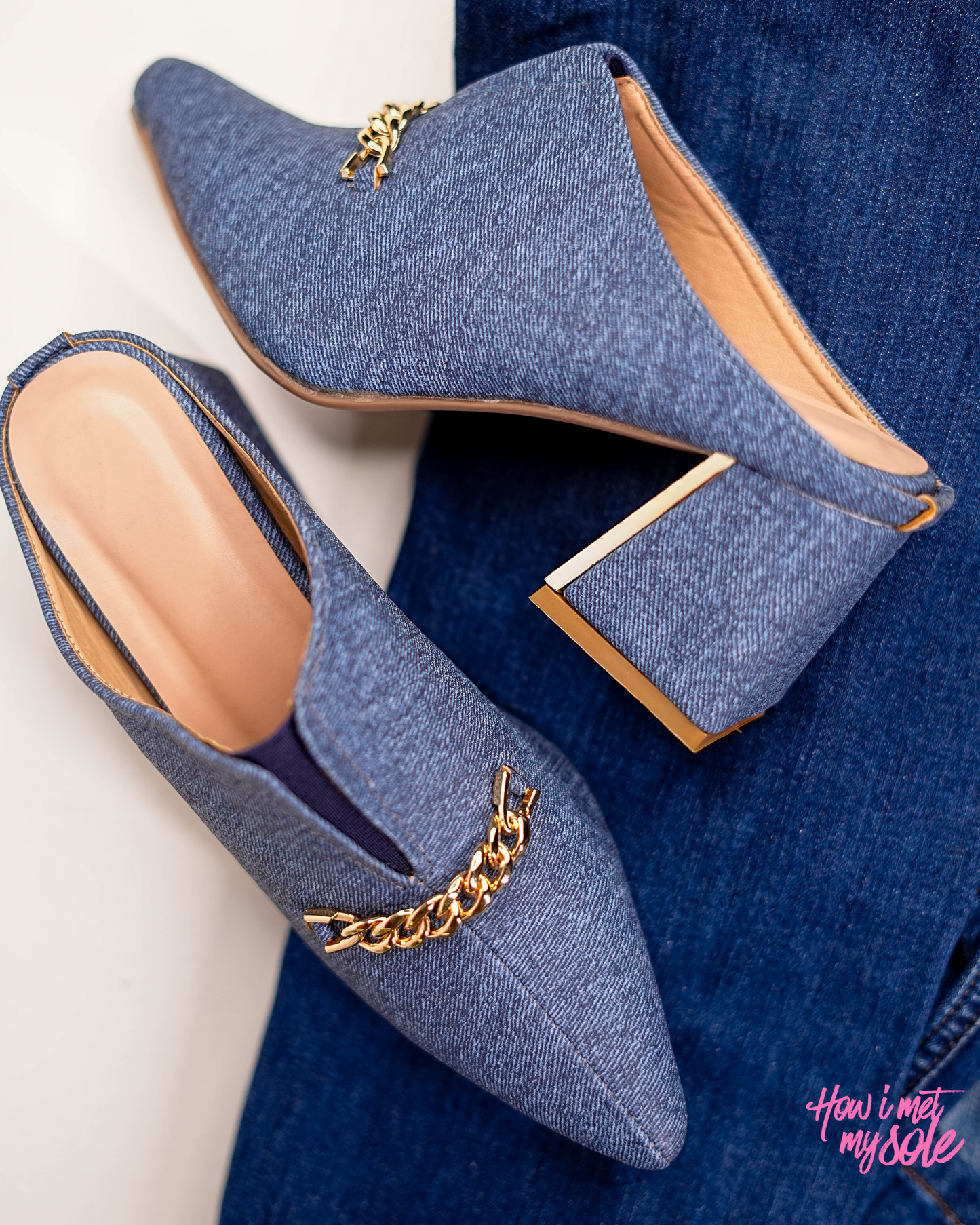 Rebel Gal Denim Heels