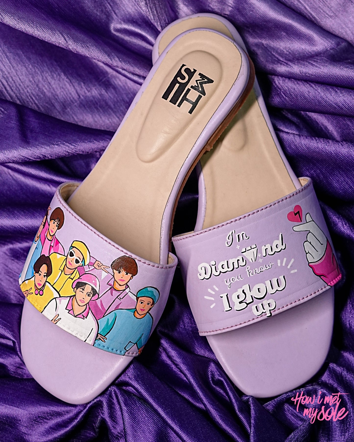 I am a Diamond BTS Slides - Top