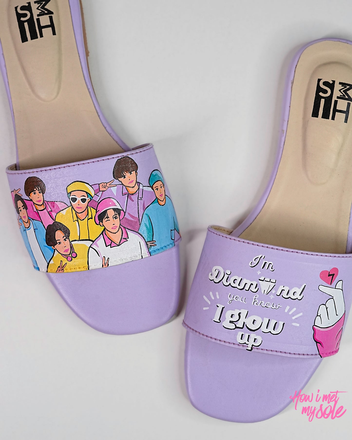 I am a Diamond BTS Slides - Top CloseUp