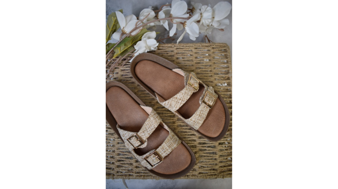 Crochet Crush Sliders - Comfort-first footwear is the quiet hero of a long, busy day - The Everyday Footwear Edit Every Busy Woman Needs - Featured Image