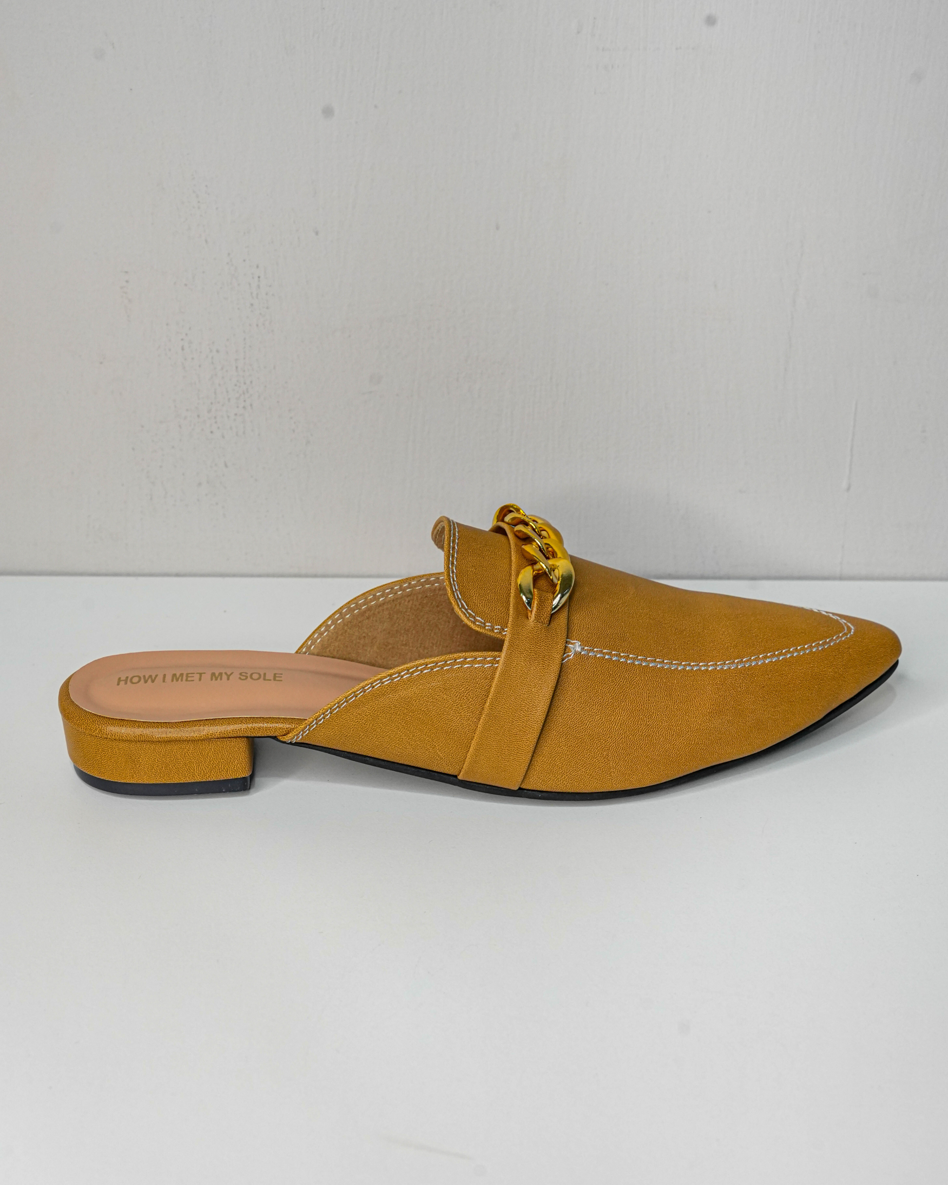Donna Ochre Mules - Side 1