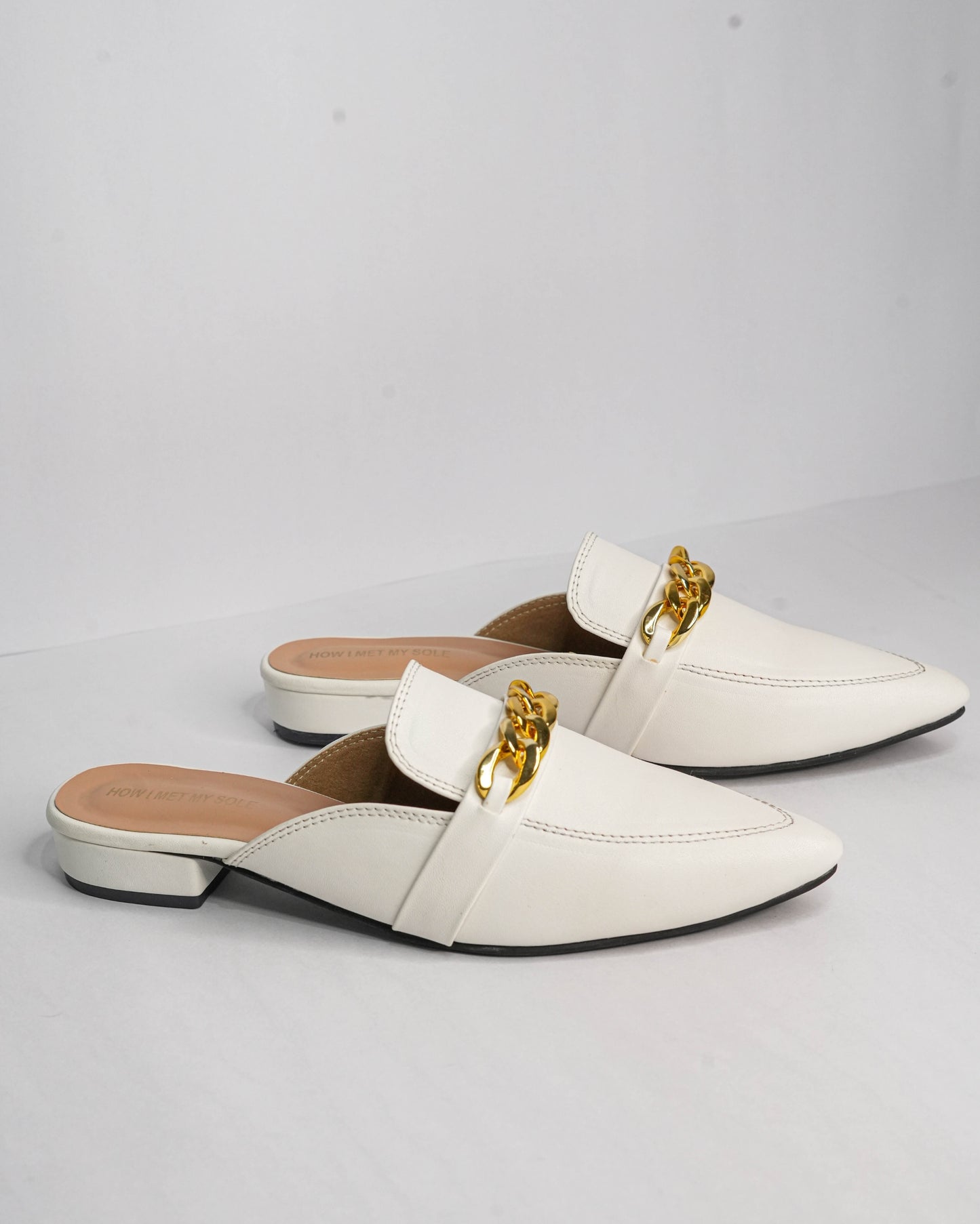 Donna White Mules - Side 2