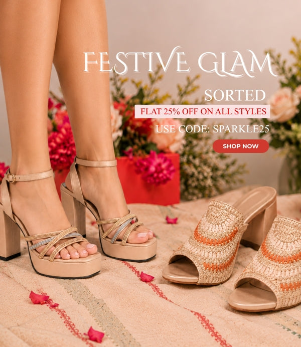 Festive Glam Sorted Flat 25% Off - SPARKLE25 - Mobile Banner