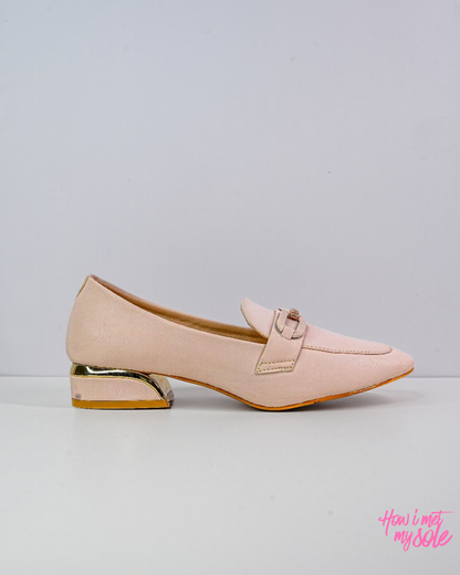 White Lady Square Toe Bellies - Side